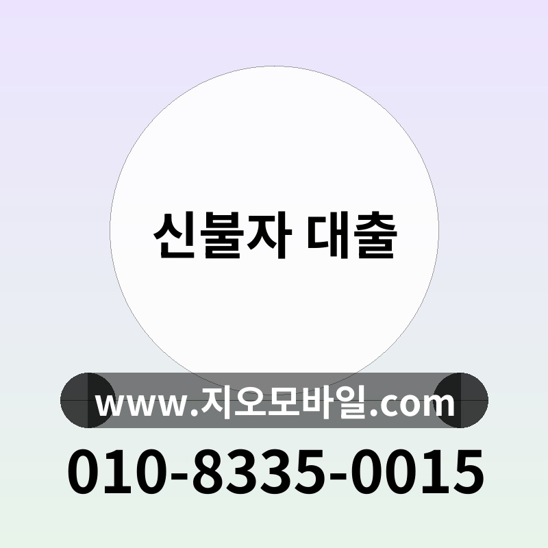 신불자 대출