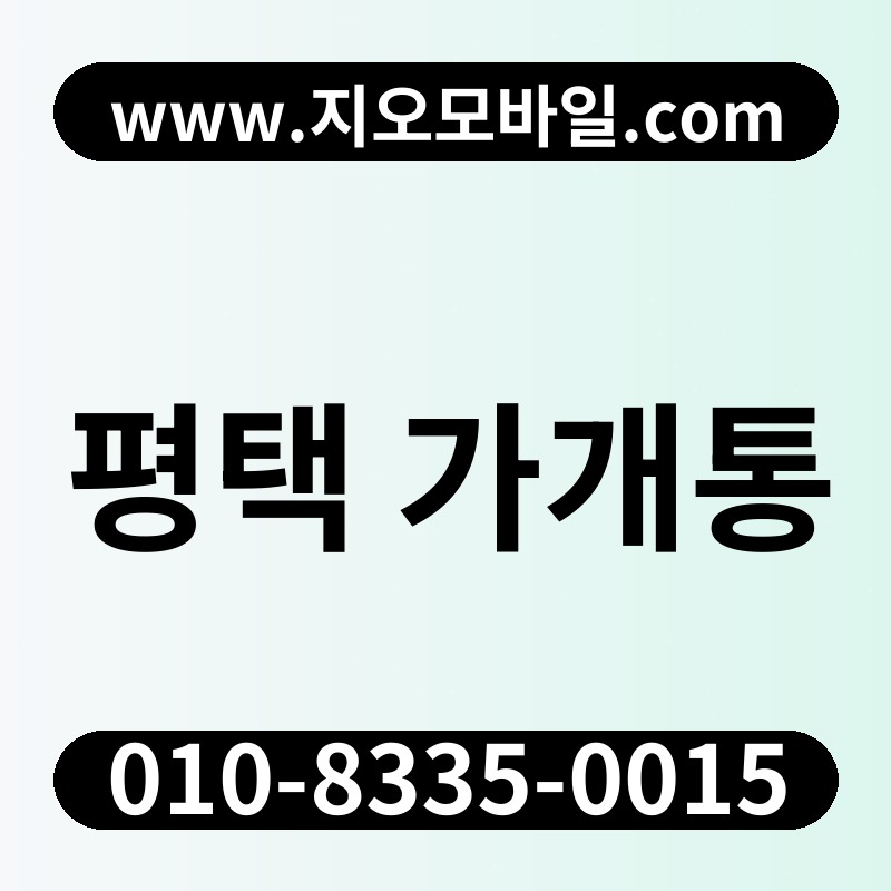 평택 가개통