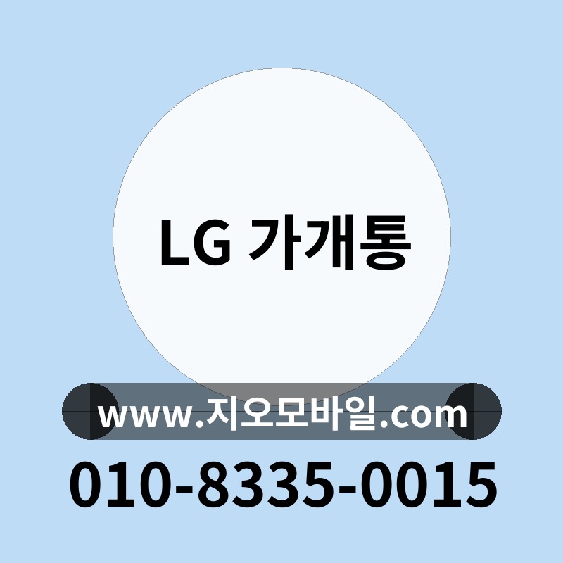 LG 가개통