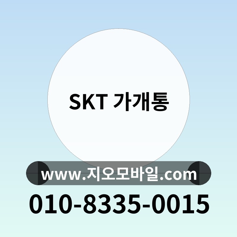 SKT 가개통