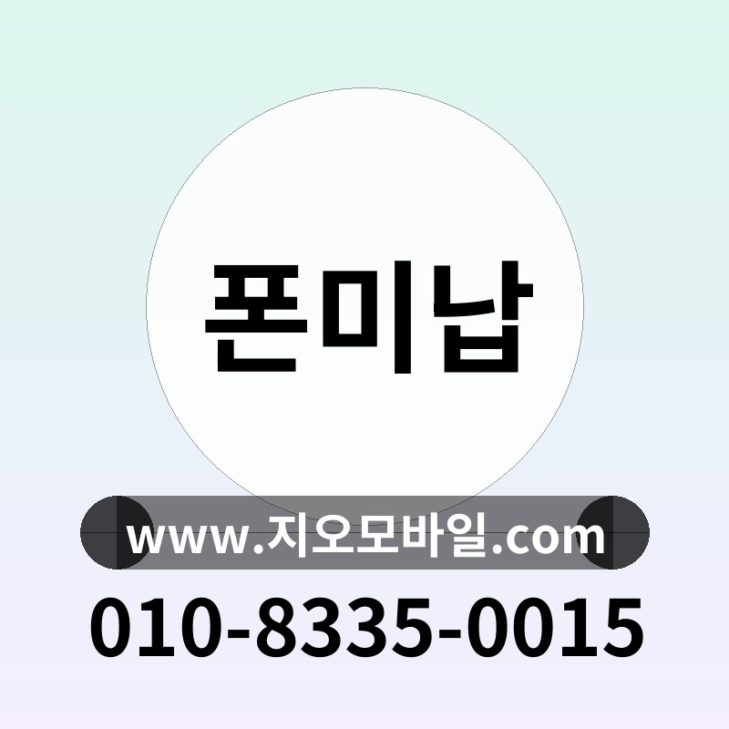 폰미납