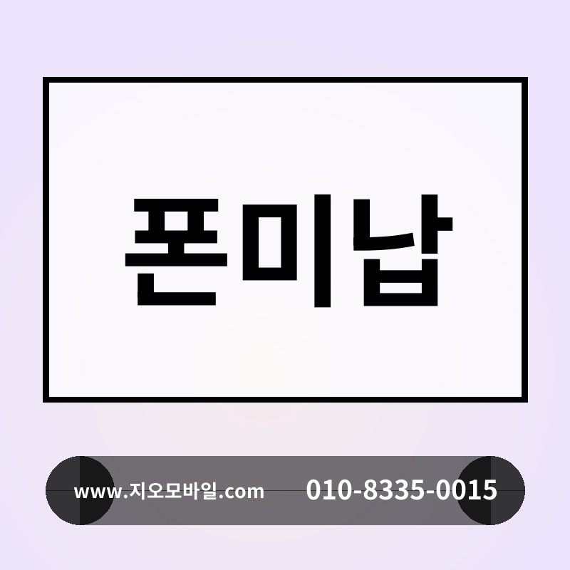 폰미납