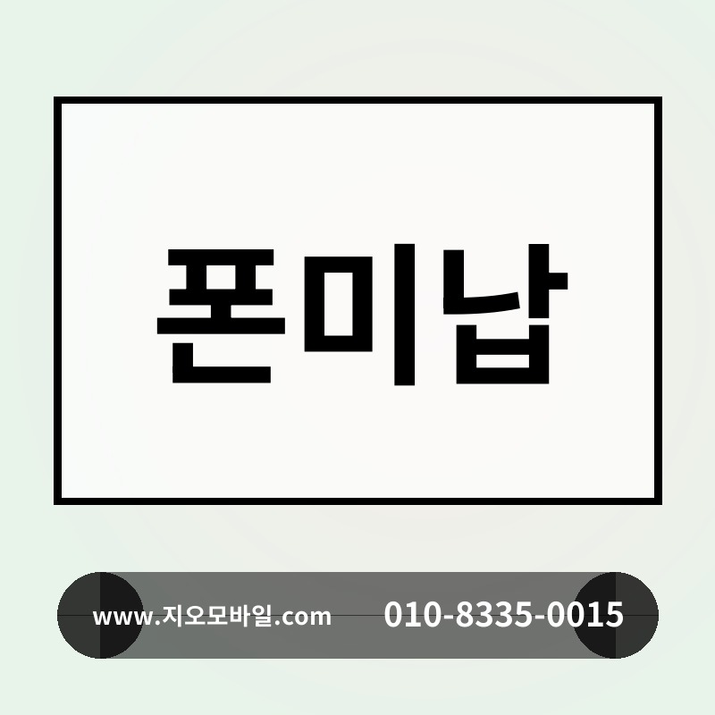 폰미납