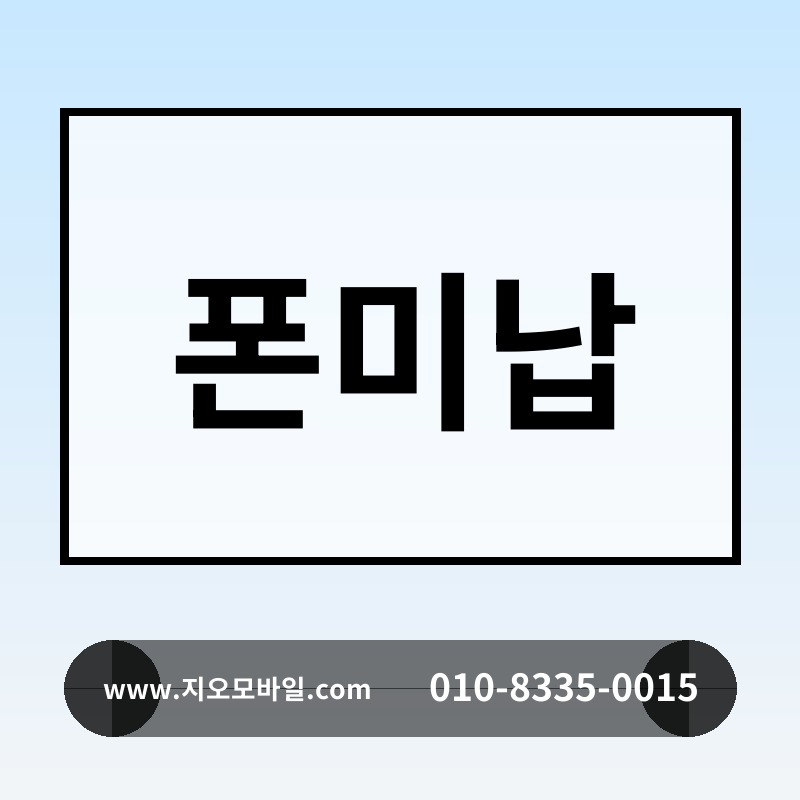 폰미납