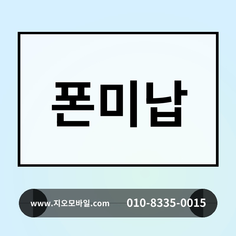 폰미납