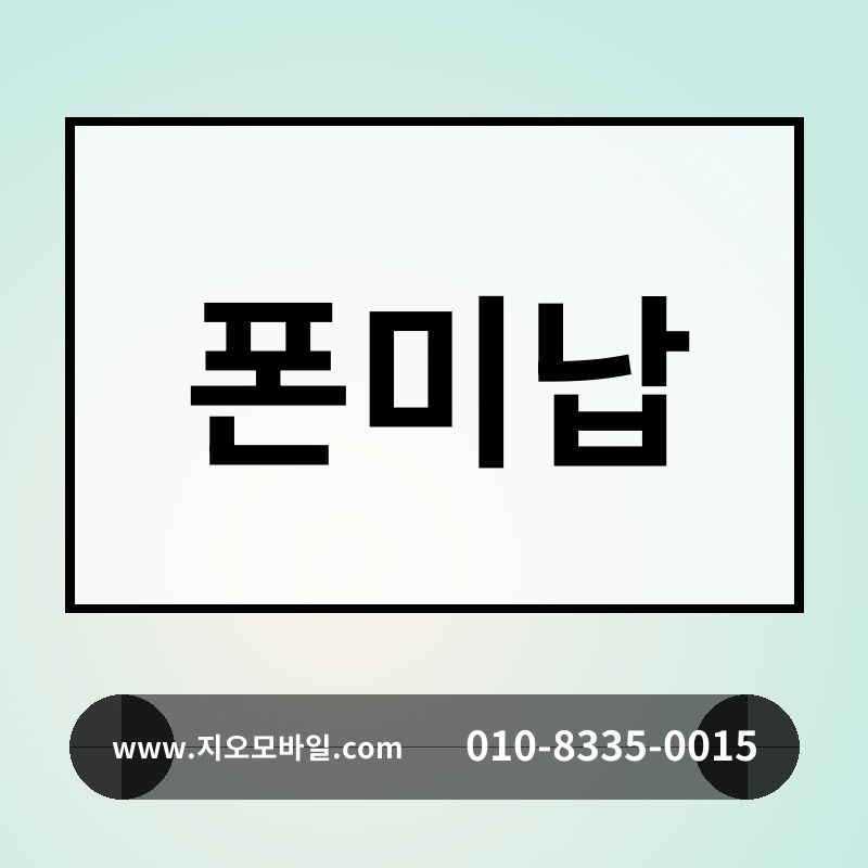 폰미납