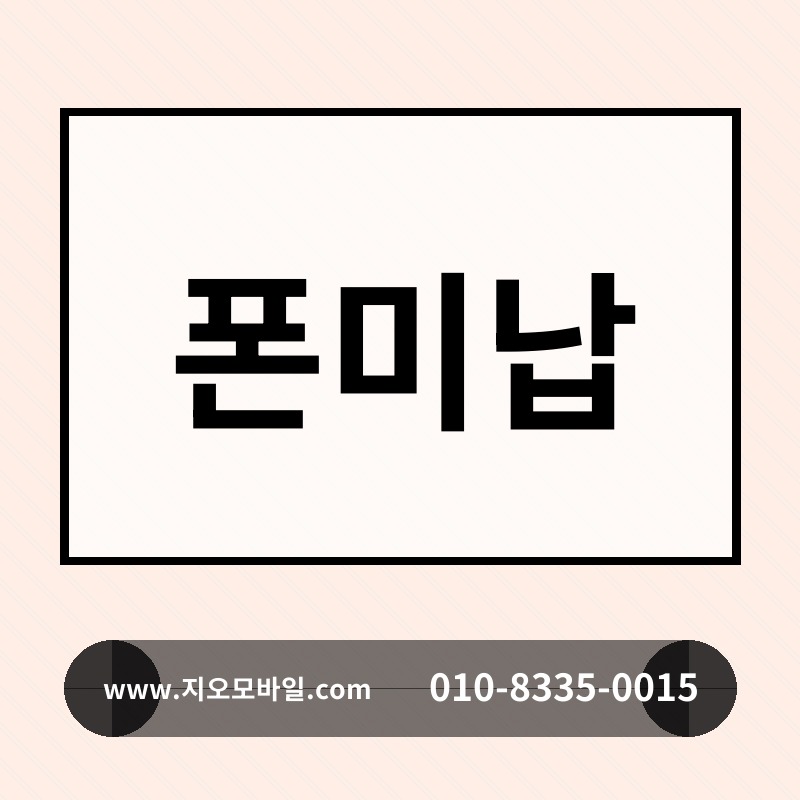 폰미납