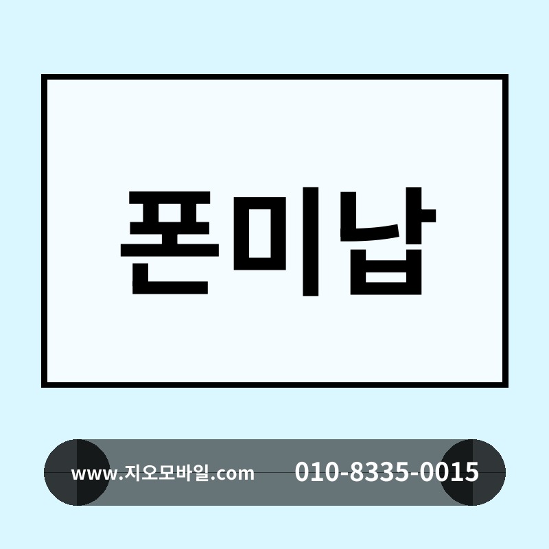 폰미납
