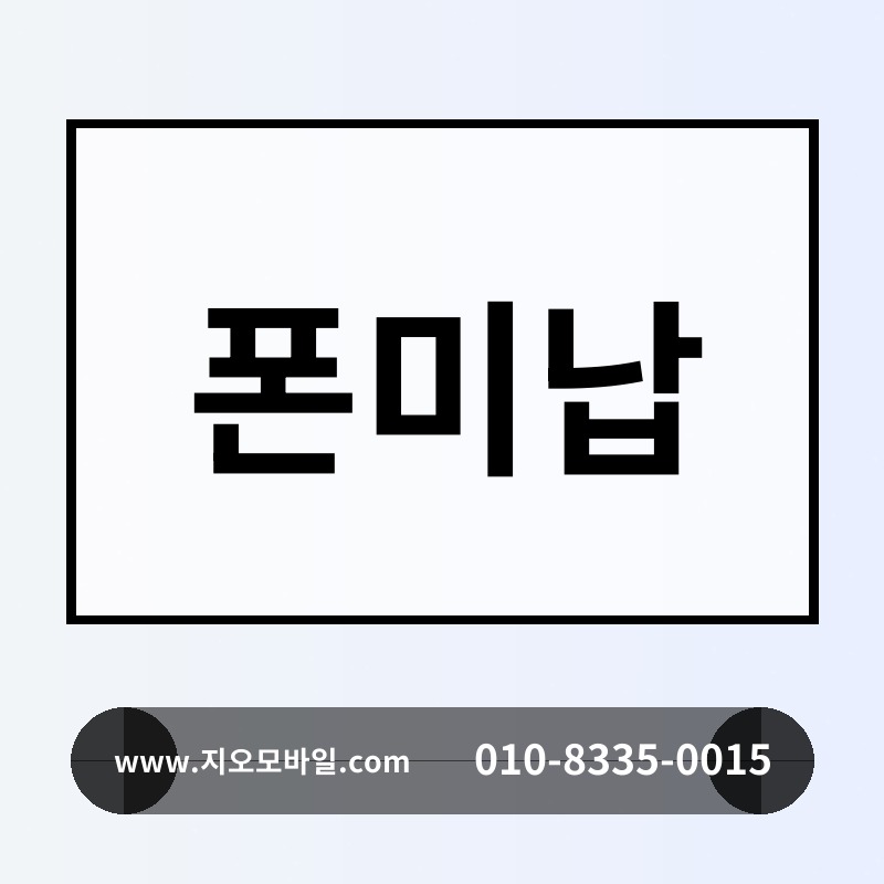 폰미납