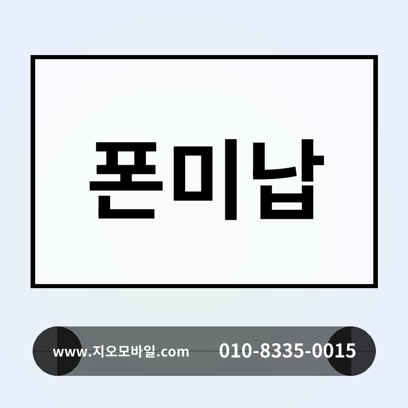 폰미납